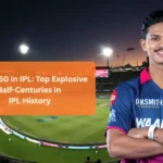 fastest 50 in ipl