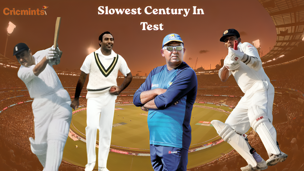 Slowest Century in Test