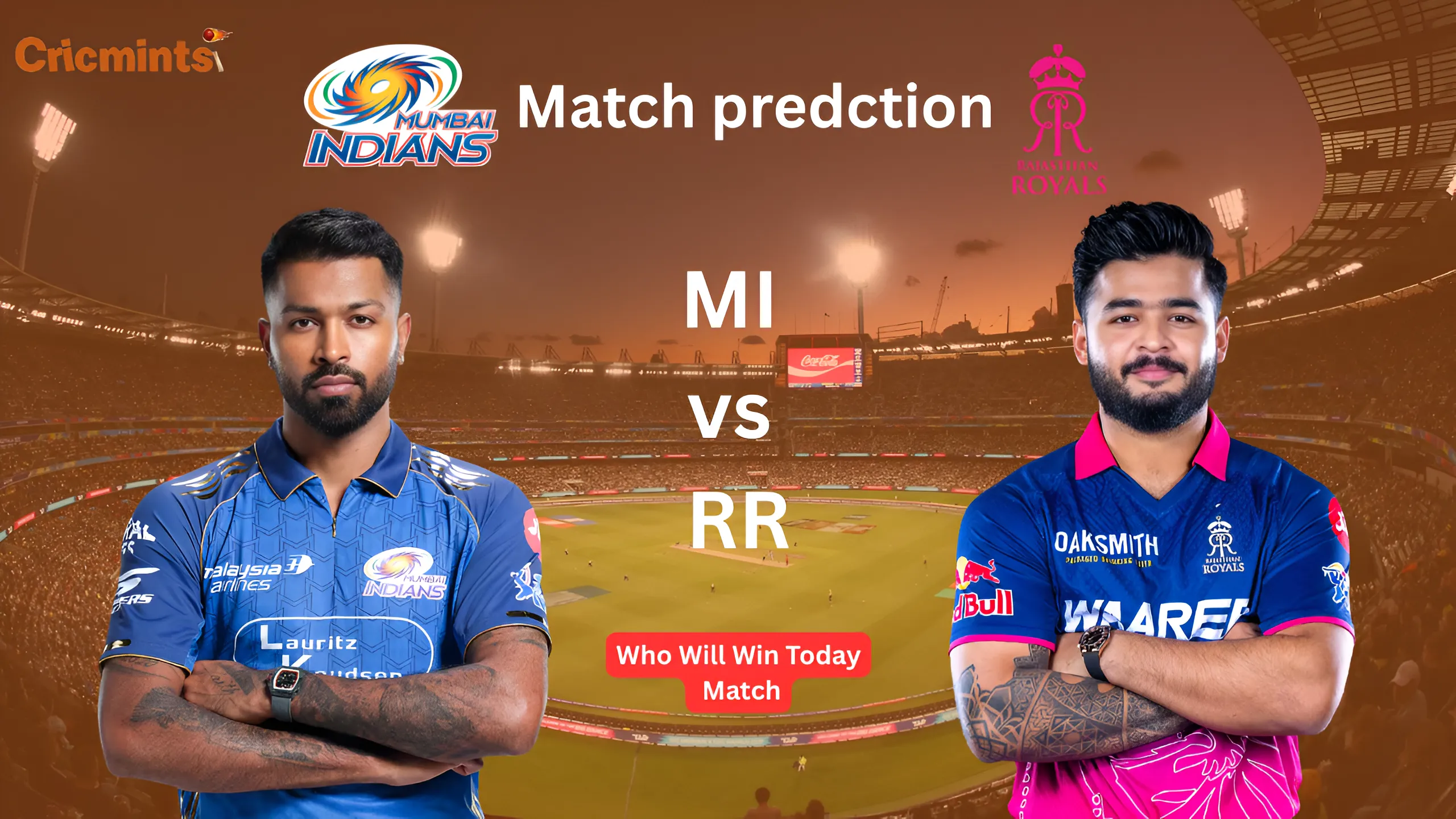 MI vs RR Match Prediction