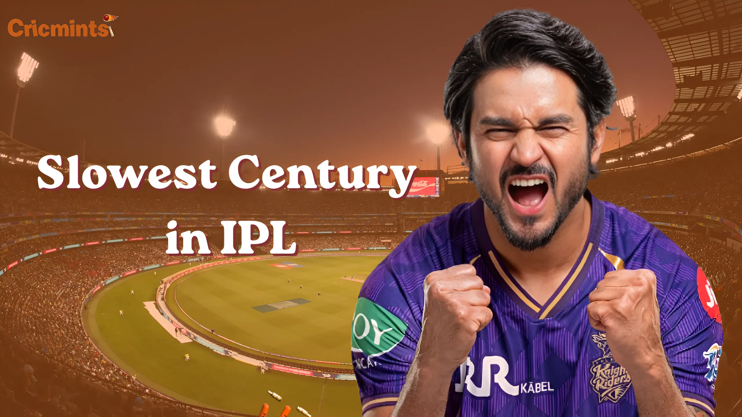 slowest century in ipl