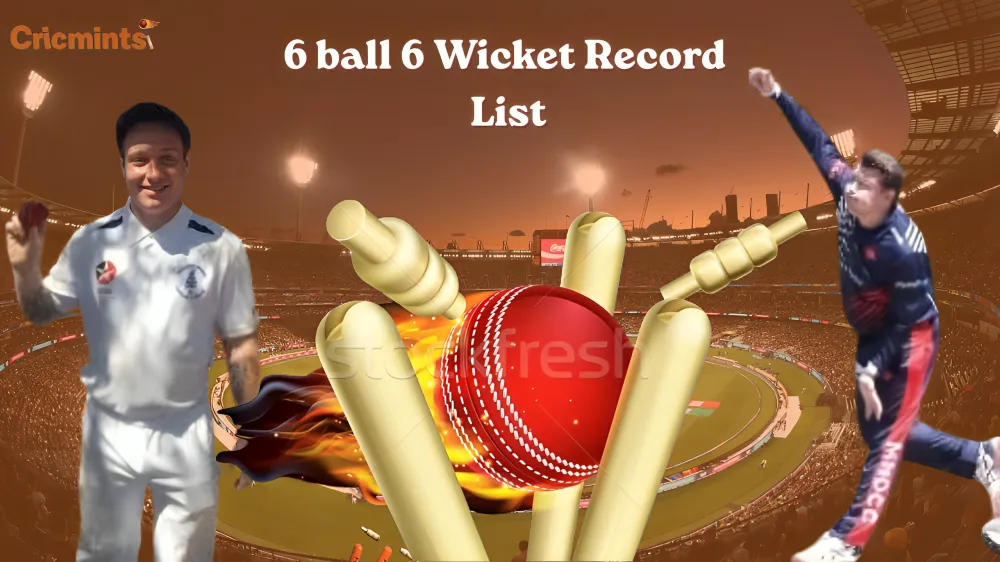 6 ball 6 wicket