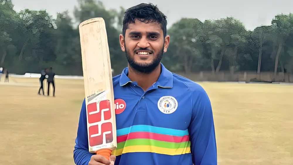 urvil patel century 28 balls