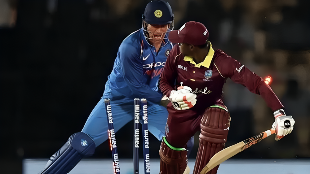 fastest stumping in cricket history