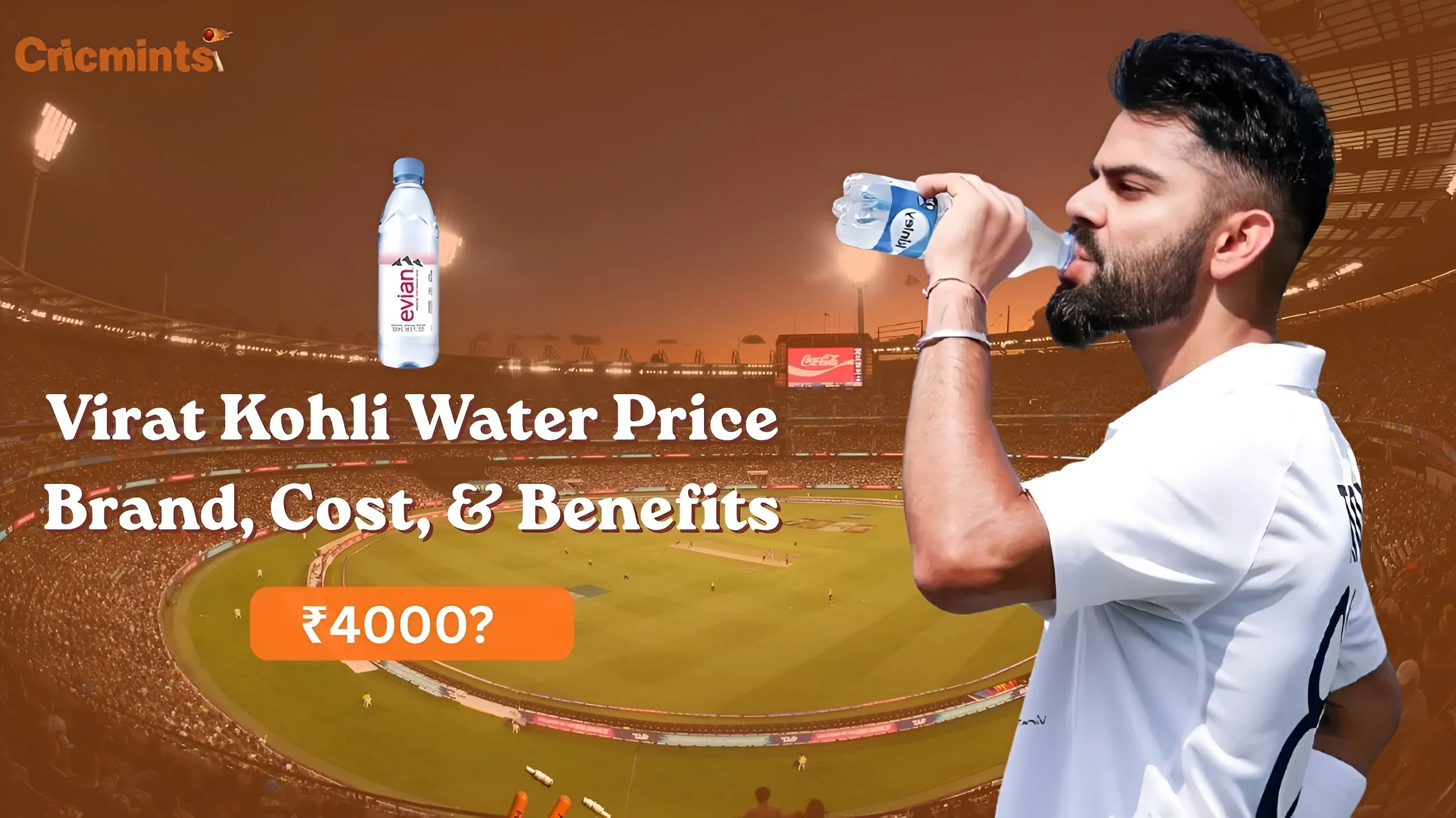 Virat Kohli Water Price