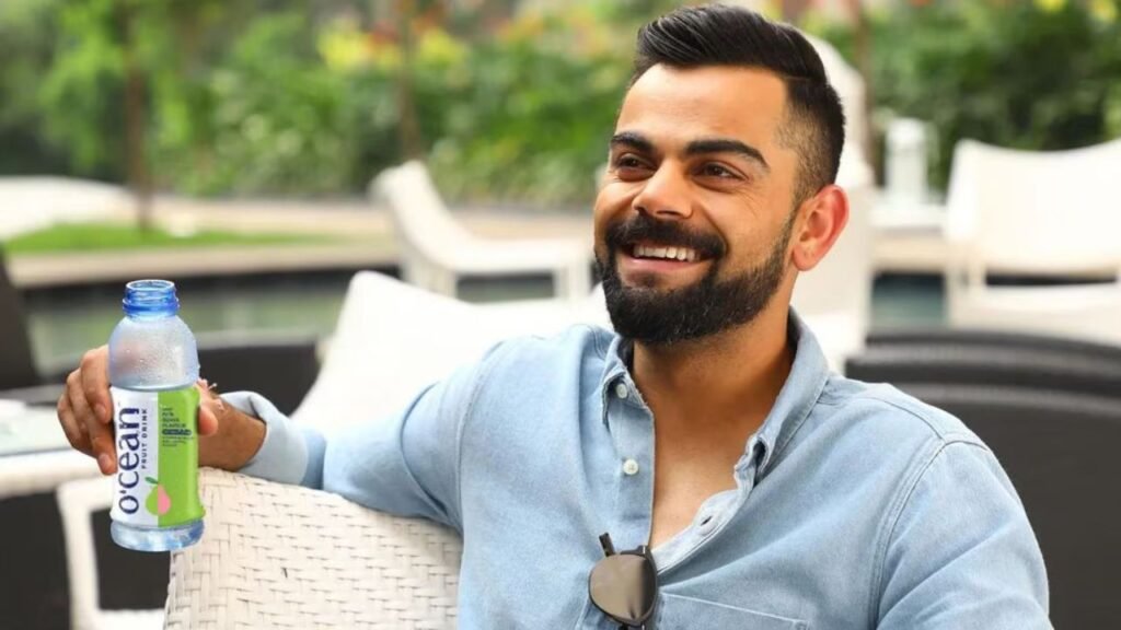 virat kohli drinking water price