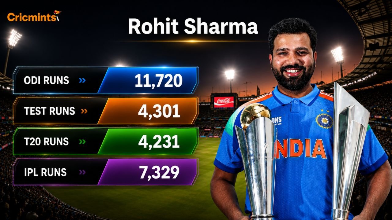 rohit sharma stats