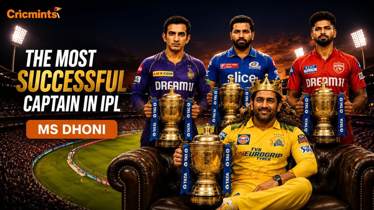 Most Successful Captain in IPL History (2026) – Top 6 Ranked