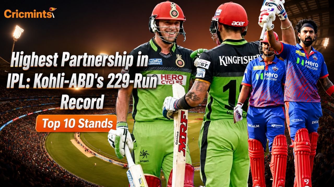 highest partnership in ipl