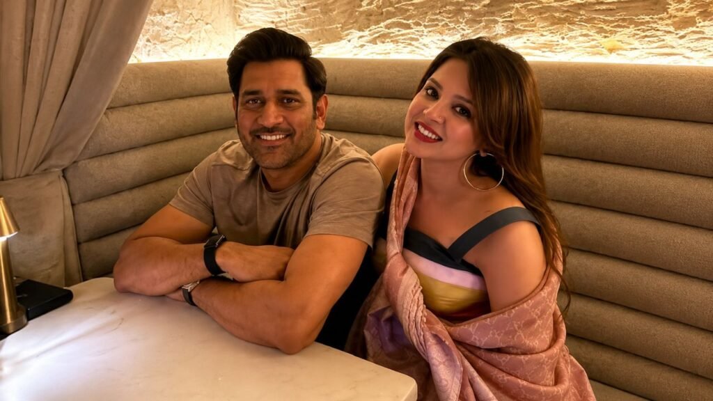 sakshi dhoni husband