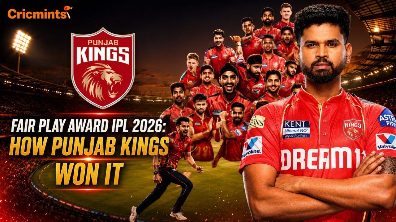 Fair Play Award IPL 2026: How Punjab Kings Won It