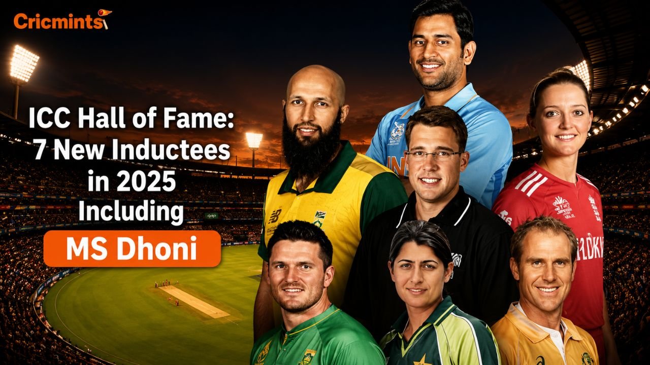 ICC Hall of Fame 7 New Inductees in 2025 Including