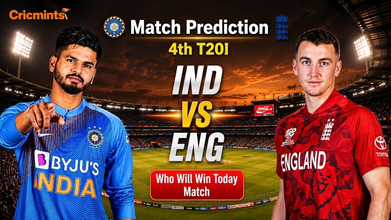 Ind vs Eng 4th T20I Prediction: Can India Fight Back? (July 9)
