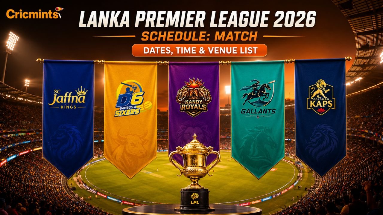 Lanka Premier League 2026 Schedule: Match Dates, Time & Venue List