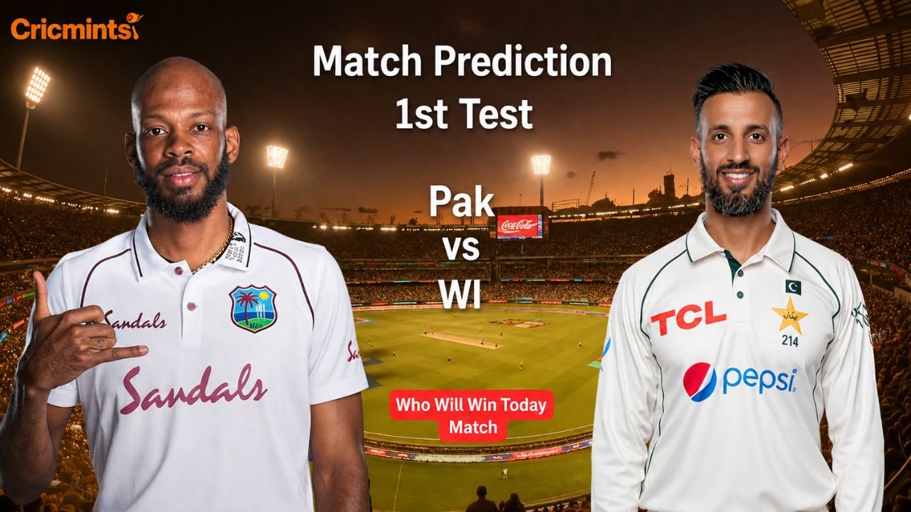 Pak vs WI 1st Test 2026: Match Preview, Pitch Report And Prediction