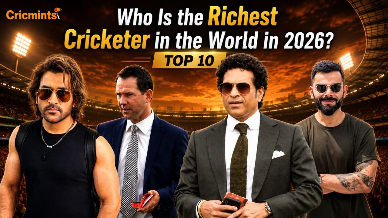 Who Is the Richest Cricketer in the World in 2026? Top 10