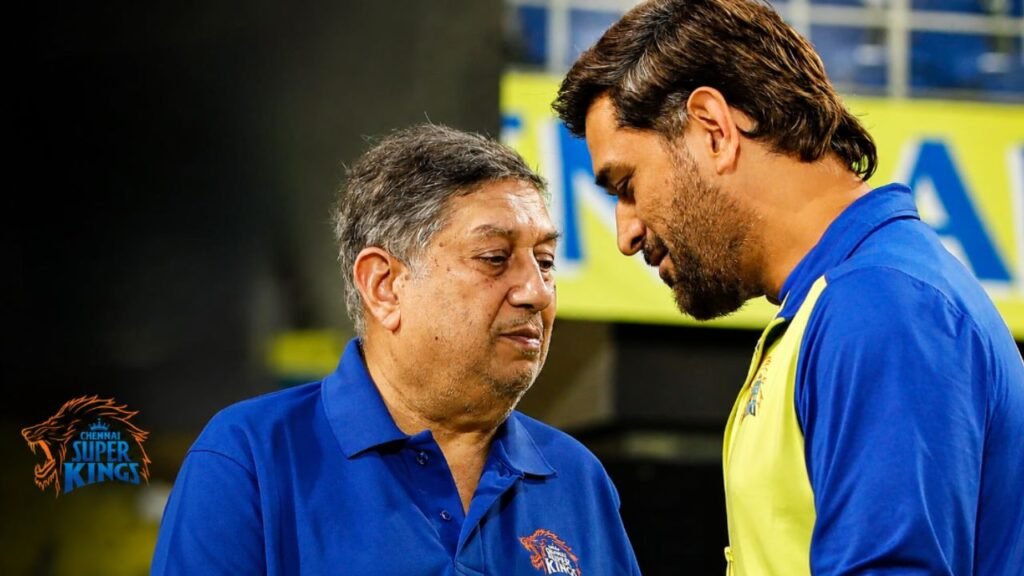 Owner of CSK - N. Srinivasan Career And Role At CSK