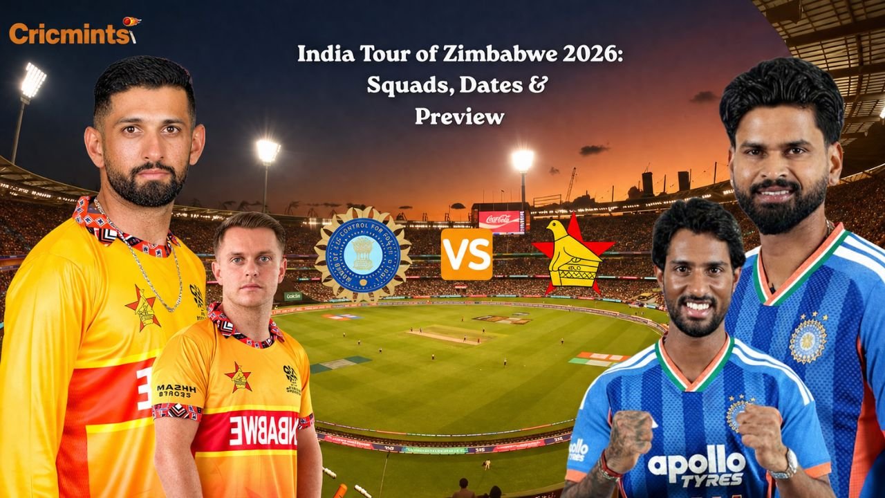 India Tour of Zimbabwe 2026: Squads, Dates & Preview