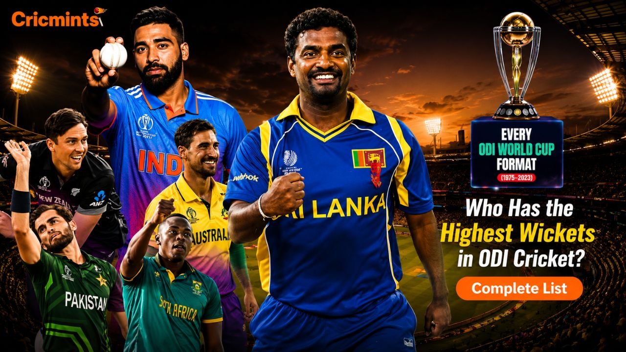 Who Has the Highest Wickets in ODI Cricket? (Complete List)