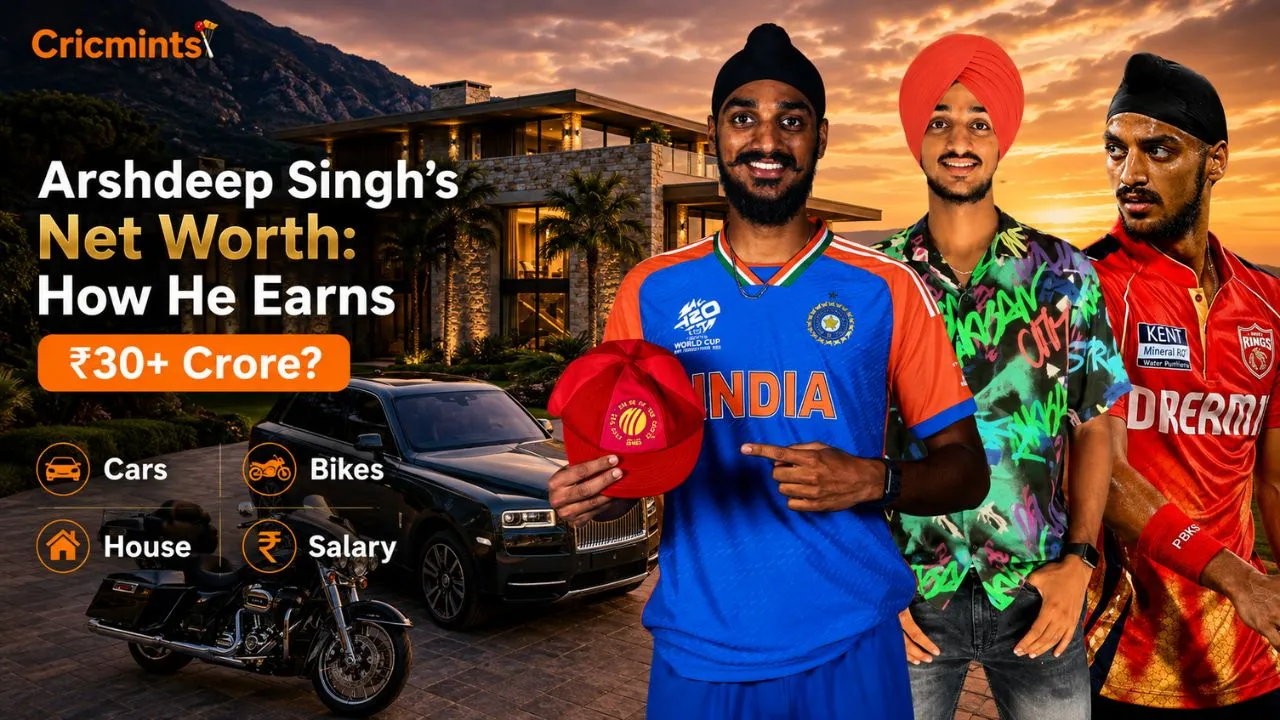 Arshdeep Singh's Net Worth: How He Earns ₹30+ Crore?