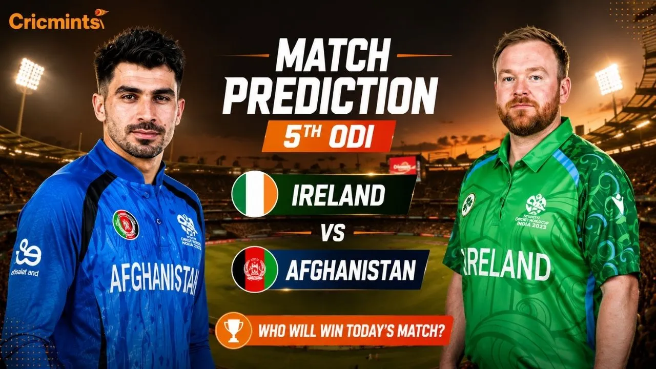 IRE vs AFG 5th ODI - Live Date, Time & Prediction (Aug 15)