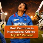 Most Centuries in International Cricket - Top 87 Ranked