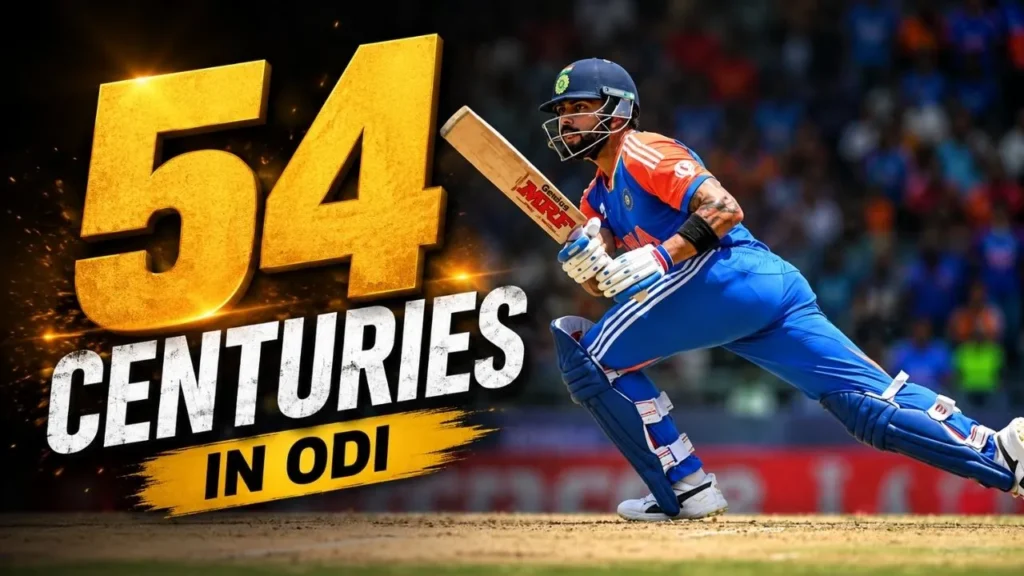 Most Centuries in ODI Cricket
