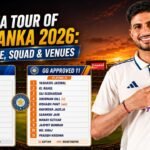 India Tour of Sri Lanka 2026: Schedule, Squad & Venues
