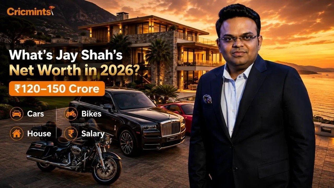 What's Jay Shah's Net Worth in 2026? ₹120–150 Crore Breakdown