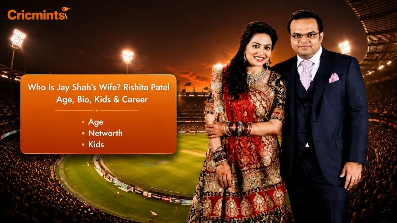 Who Is Jay Shah's Wife? Rishita Patel Age, Bio, Kids & Career