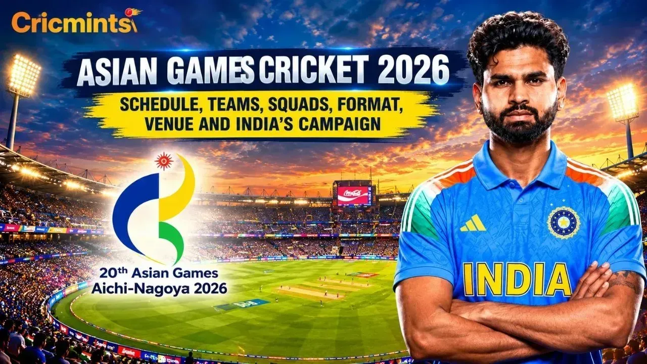 Asian Games Cricket 2026: Schedule, Teams, Squads, Format, Venue and India’s Campaign