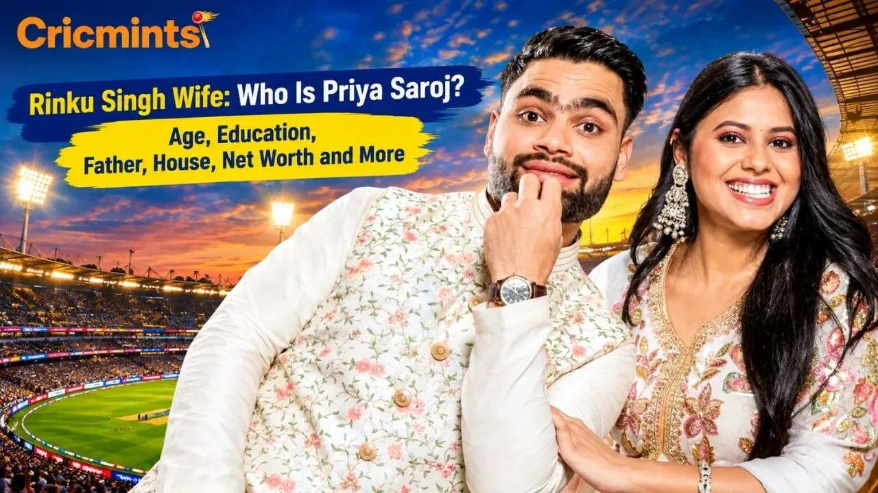 Rinku Singh Wife: Who Is Priya Saroj? Age, Education, Father, House, Net Worth and More