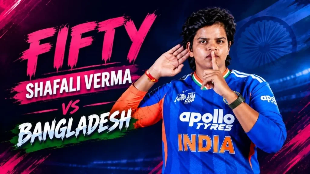 Shafali Verma - Player of the Match