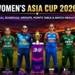 Women's Asia Cup 2026 Full Schedule, Groups, Points Table & Match Results