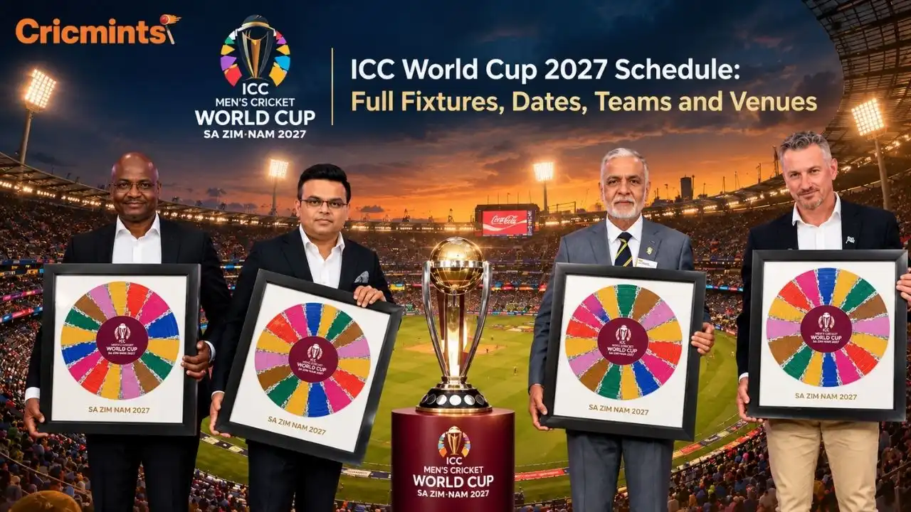 ICC World Cup 2027 Schedule: Full Fixtures, Dates, Teams and Venues