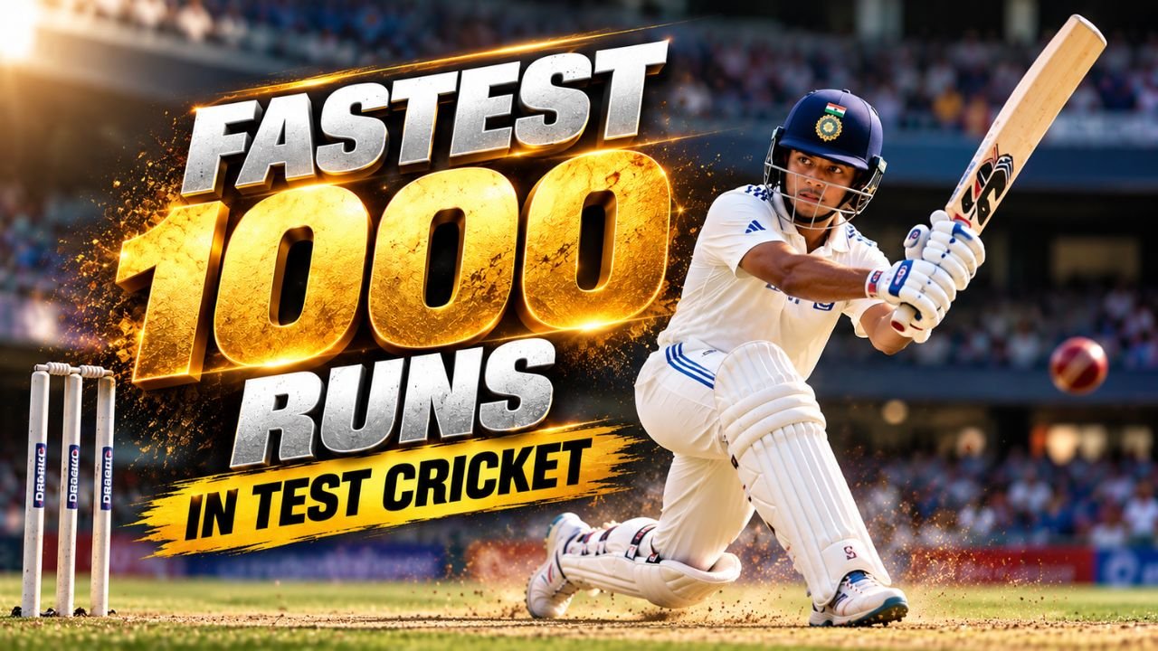 Fastest 1000 Runs in Test Cricket: Top 10 Batters to Reach the Milestone