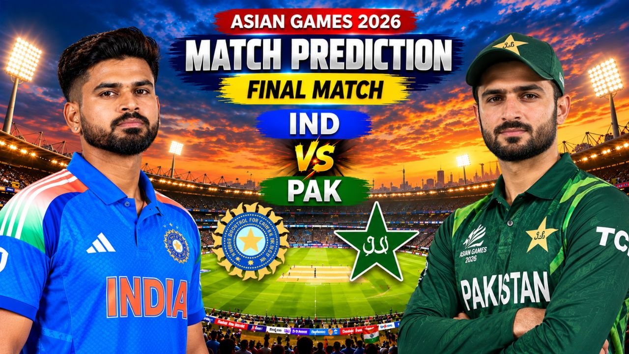 IND vs PAK Match Prediction, Asian Games 2026 Final: Who Will Win Today’s Match?